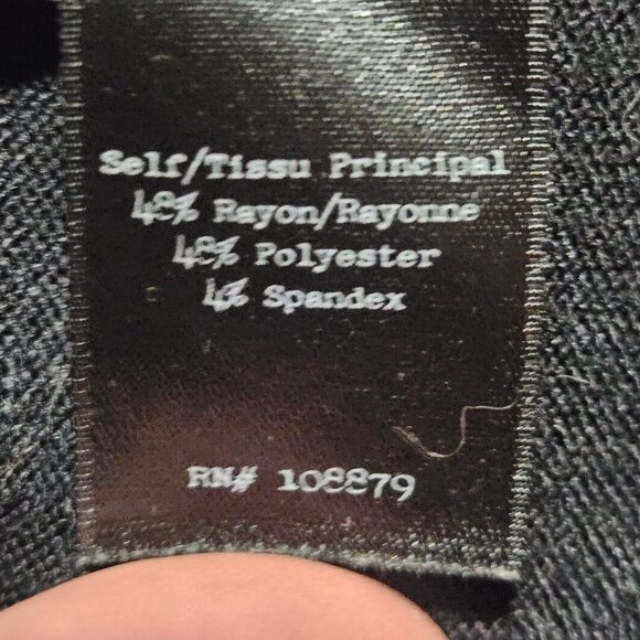 Rag & Bone Women’s Black Top S Minimalist Chic Monochrome Athleisure - Picture 10 of 12